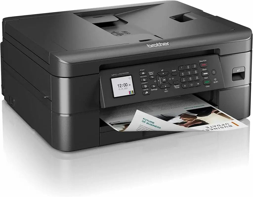 Brother MFC J1010DW Wireless Color Inkjet All In One Printer 1024x796