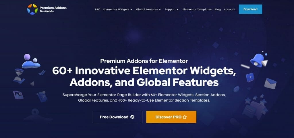 Premium Addons For ELementor 1024x481