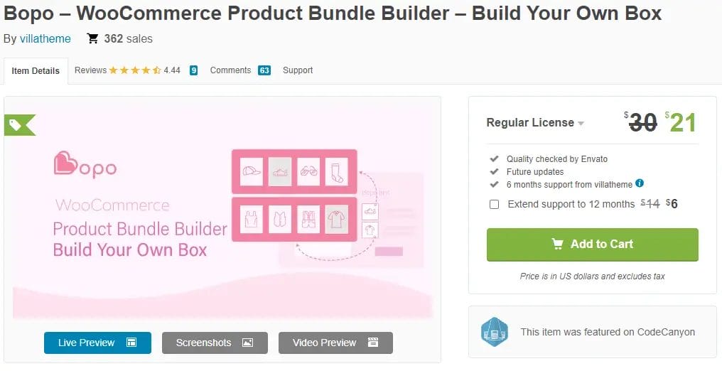 Bopo – WooCommerce Product Bundle Builder