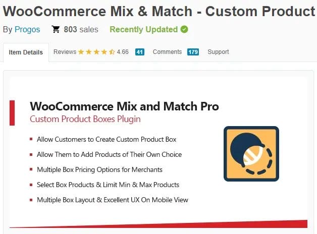 WooCommerce Mix Match Custom Product Boxes Bundles By Progos