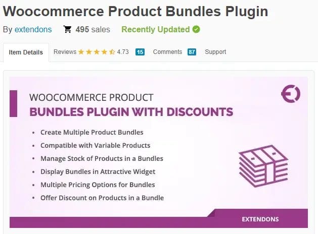 Woocommerce Product Bundles Plugin By Extendons