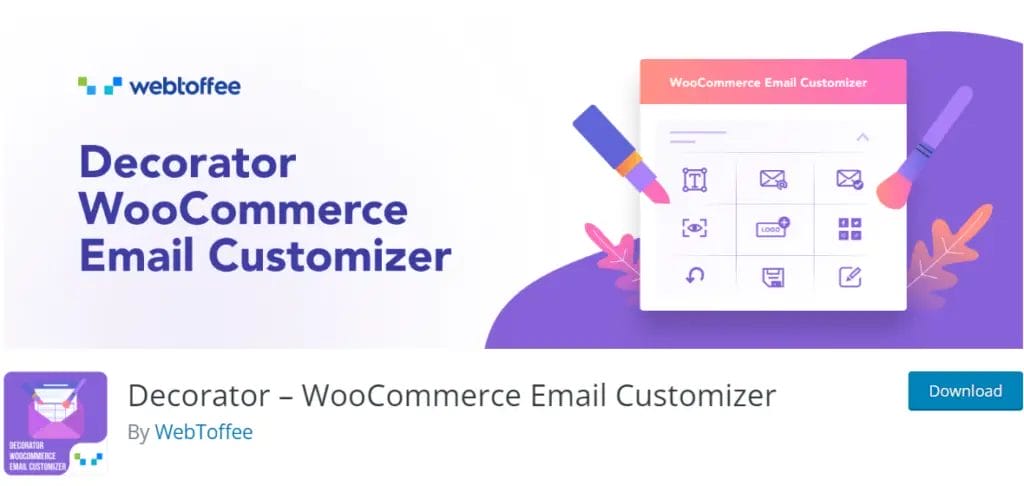 Decorator – WooCommerce Email Customizer 1024x486