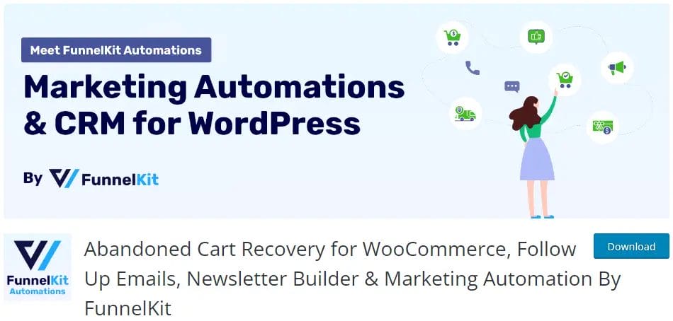Funnel Kit Abandoned Cart Recovery For WooCommerce