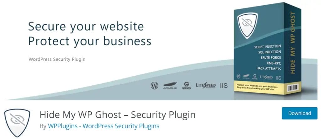Hide My WP Ghost – Security Plugin 1024x443