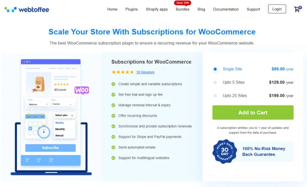 Subscriptions For WooCommerce WebToffee 1024x626