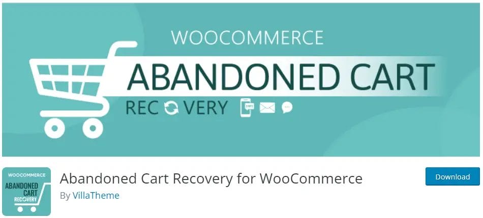 VillaTheme Abandoned Cart Recovery For WooCommerce