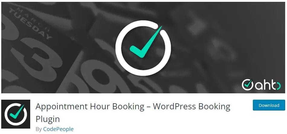 Appointment Hour Booking – WordPress Booking Plugin